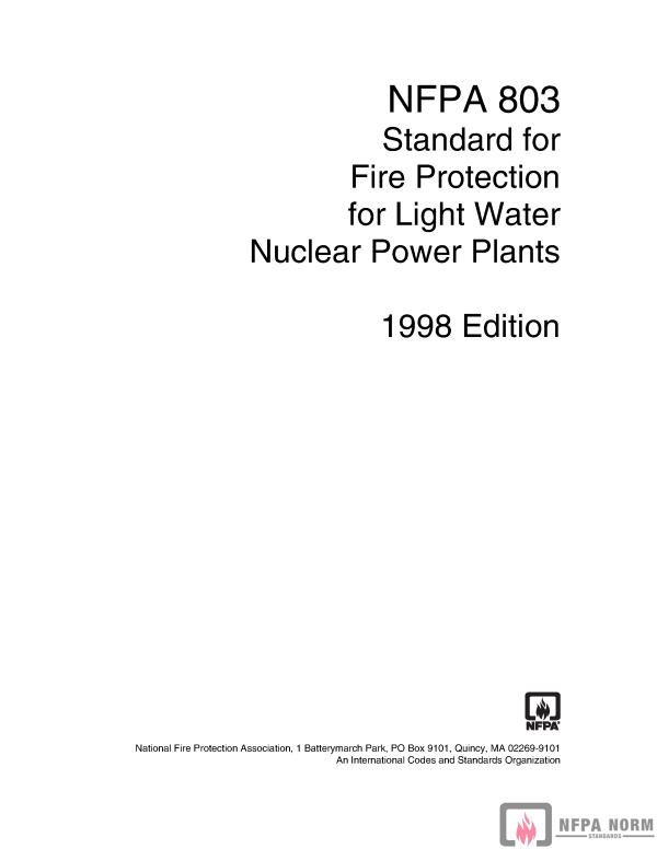 NFPA 803 PDF